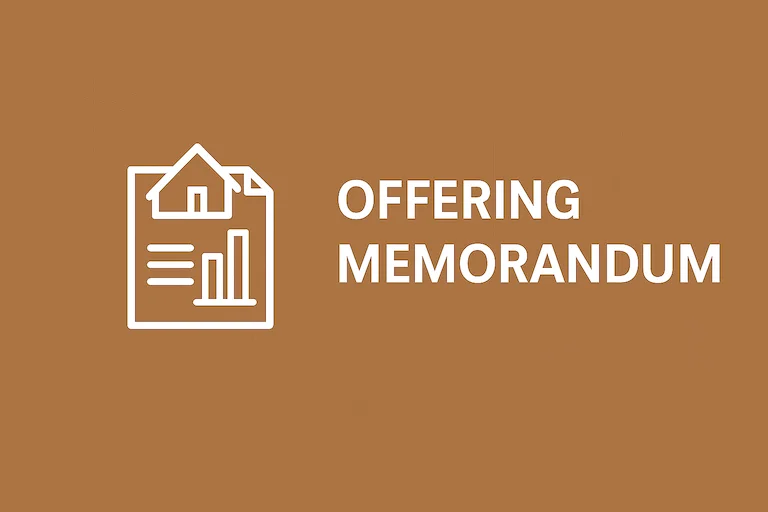 Offering Memorandum in Real Estate Investing: A Complete Guide