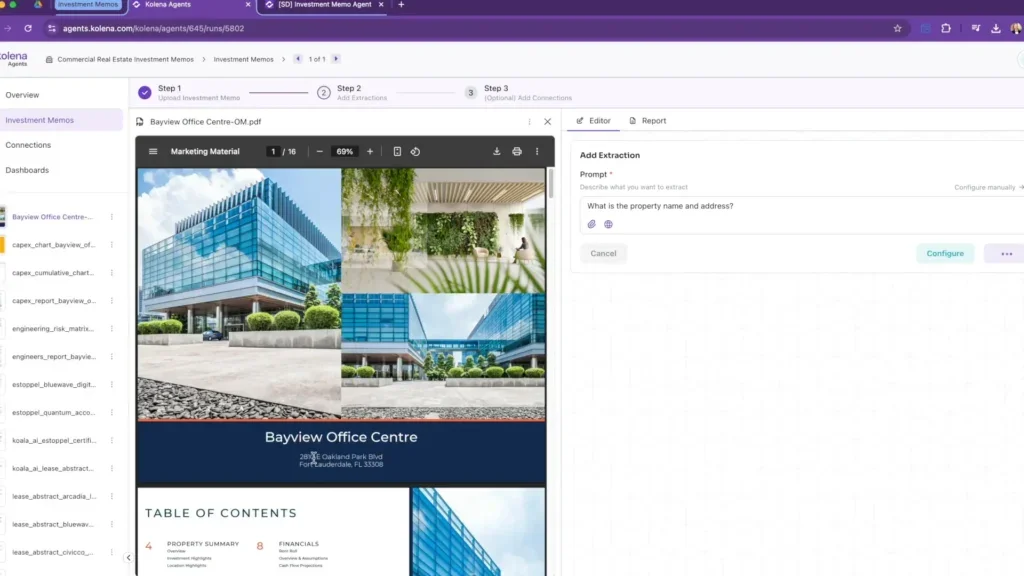 Kolena's Offering Memorandum AI Agent