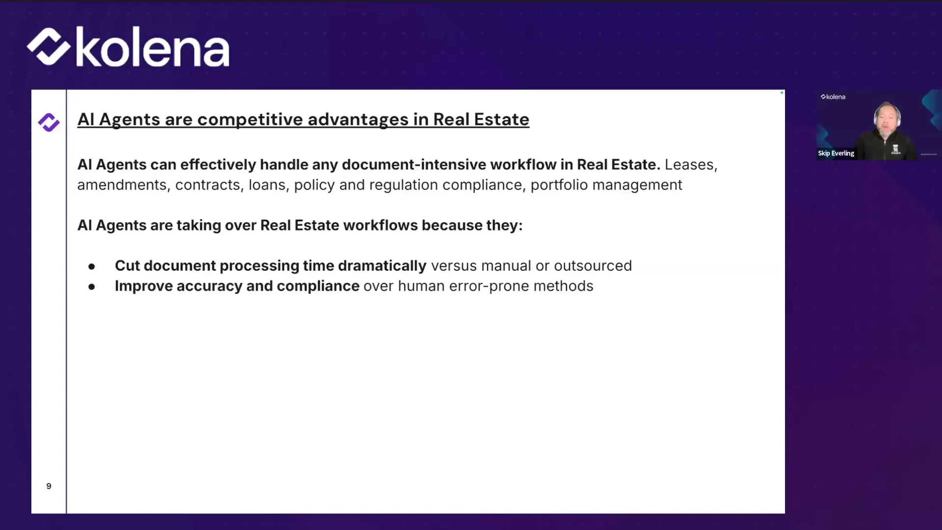 Benefits of AI agents in real estate