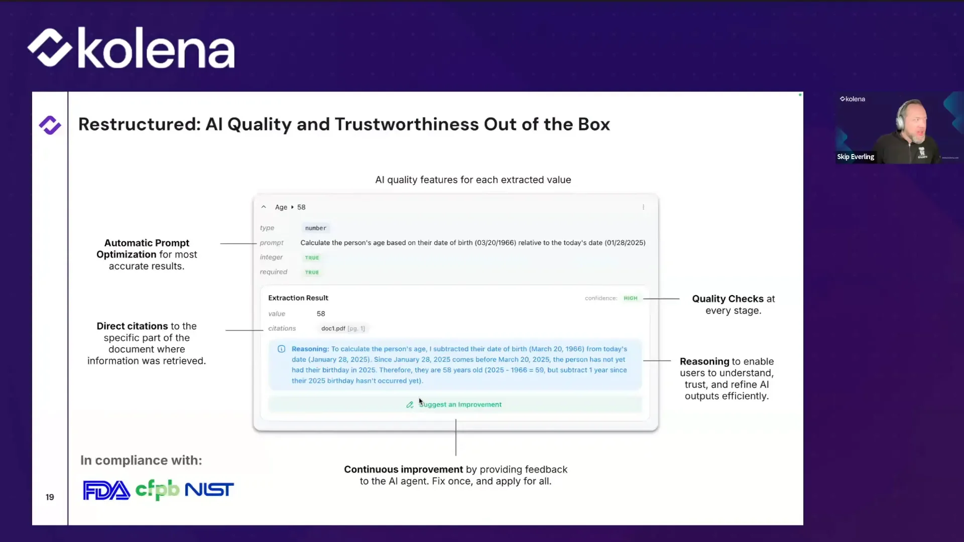 AI Document comparison use case