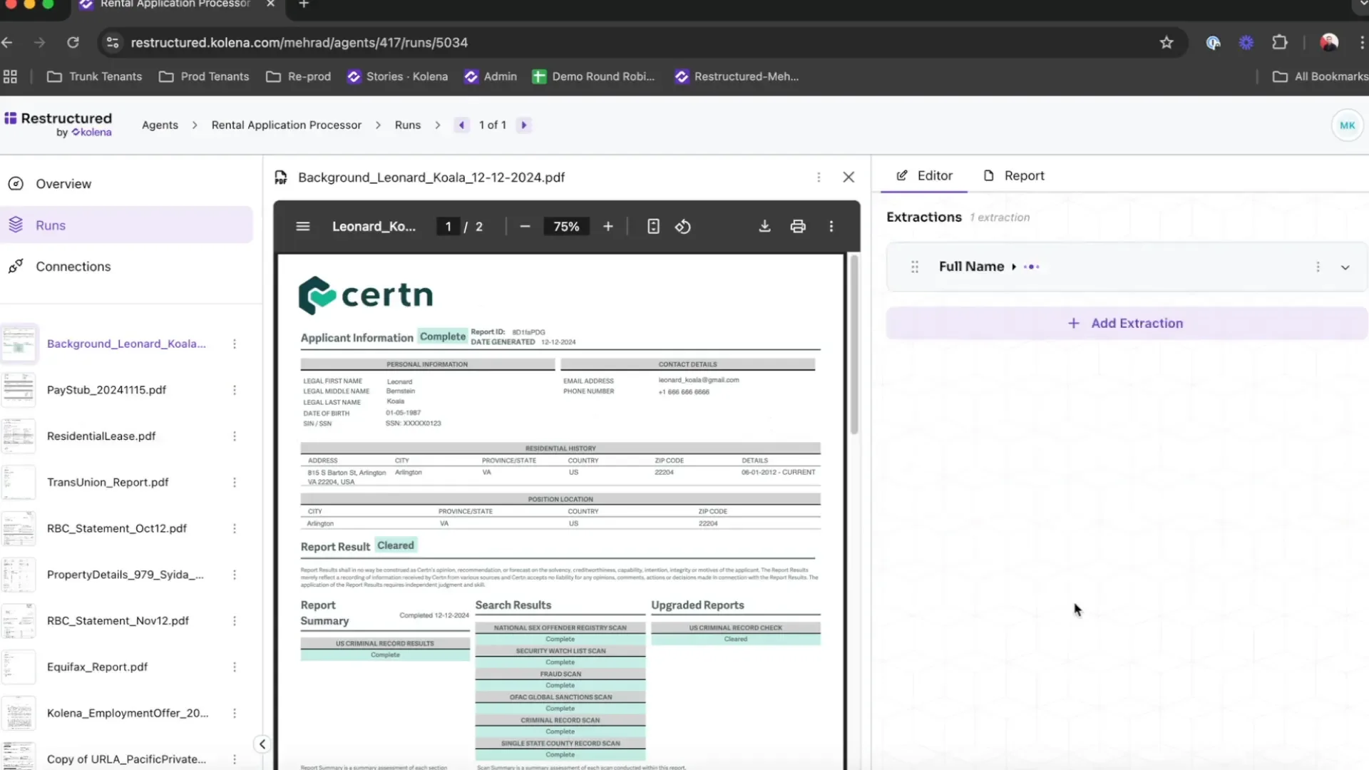 Defining agent tasks