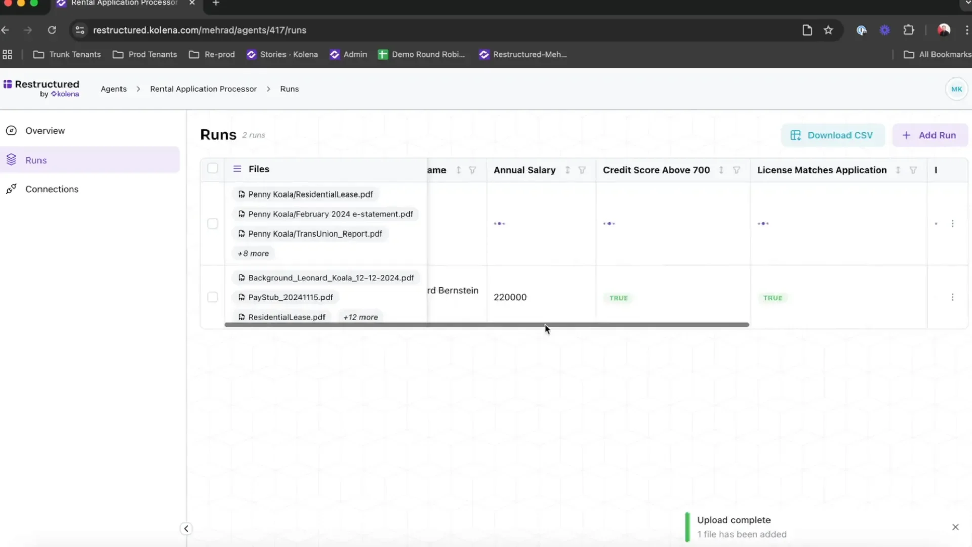 Running applications at scale