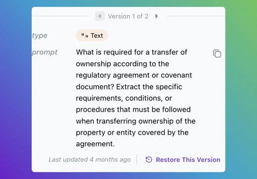 Previous prompt with background