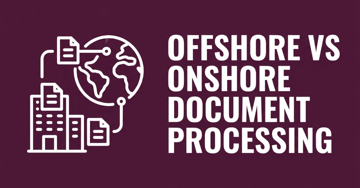 Offshore vs. Onshore AI for Document Processing: The 2026 Cost and Quality Comparison