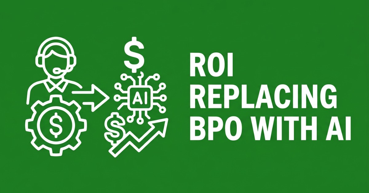 The ROI of Replacing BPO with AI: A Practical Framework for 2026