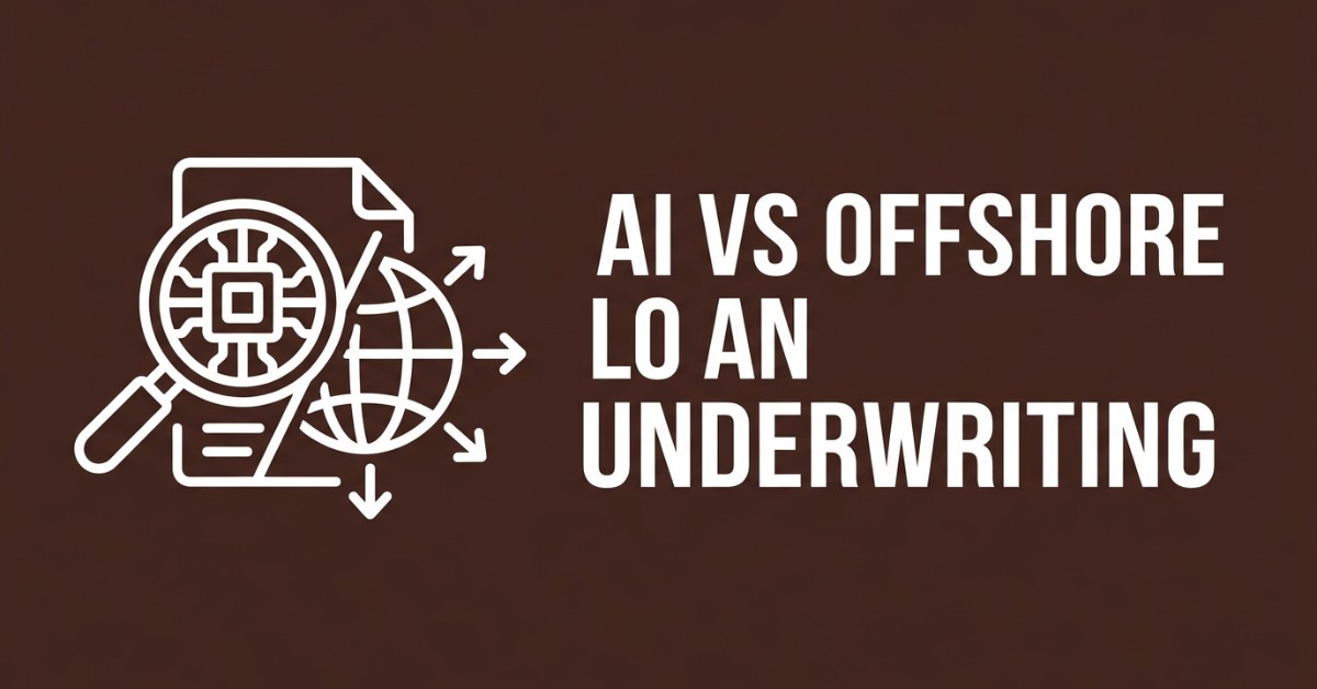 AI vs. Offshore Loan Underwriting Support: A Direct Comparison for Commercial Lenders