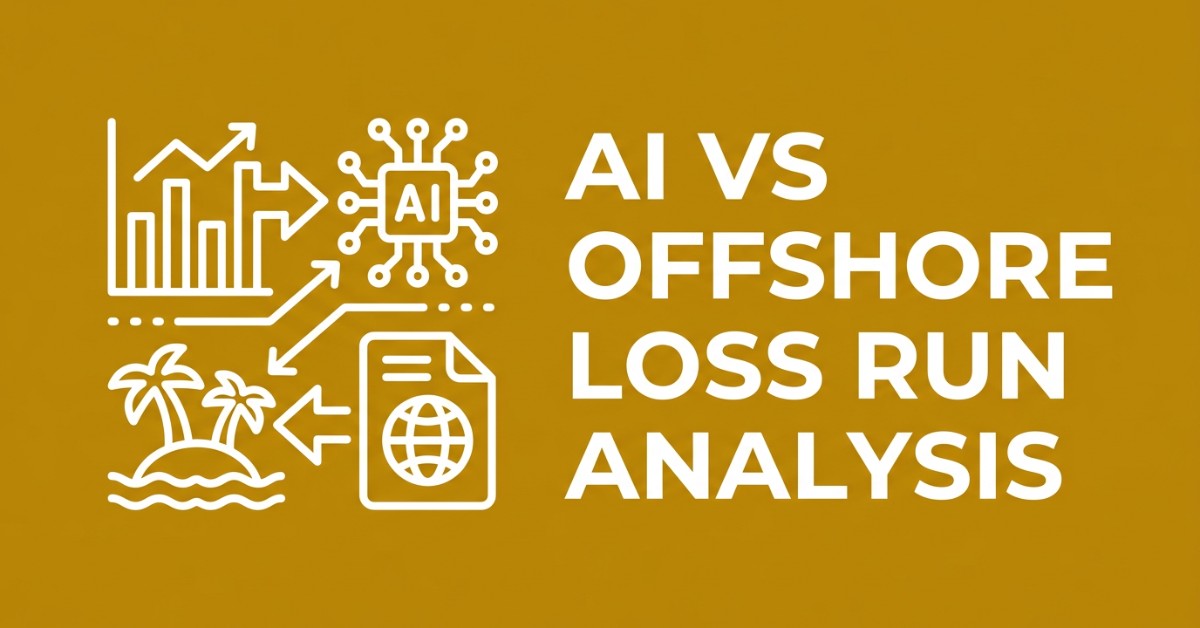 AI vs. Offshore for Loss Run Analysis: A Direct Comparison for Insurers and Brokers
