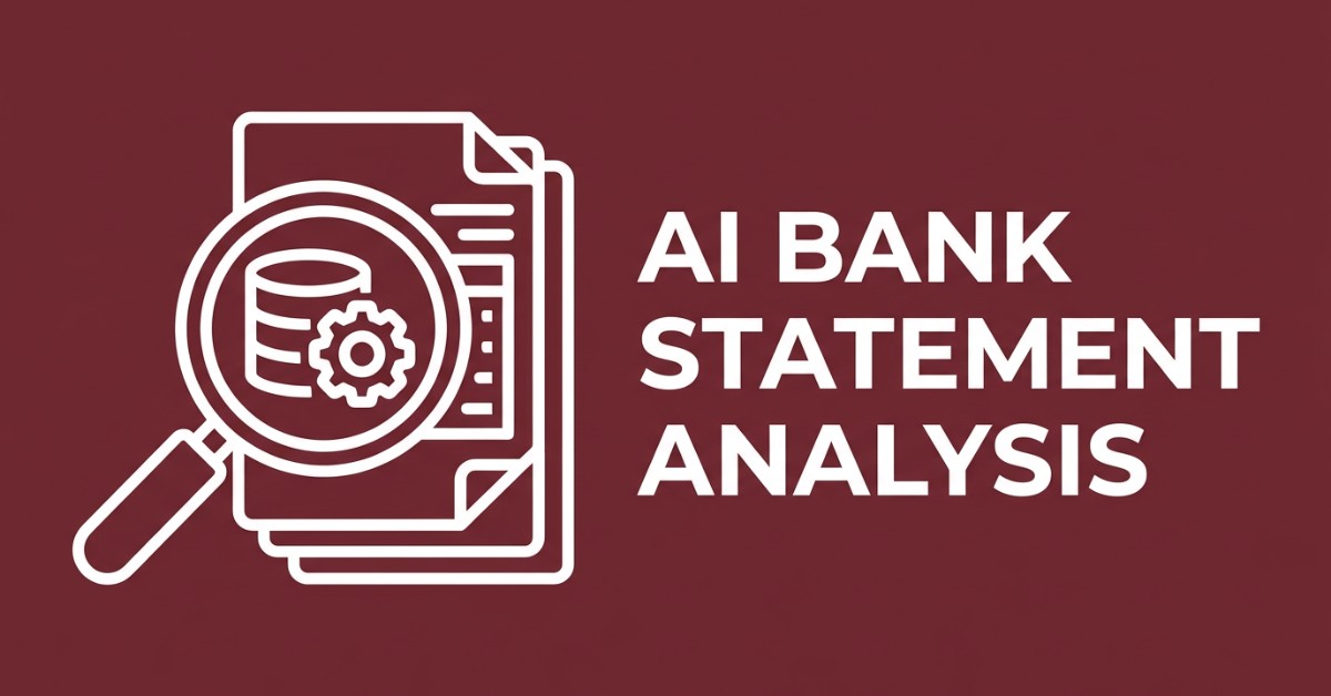 AI for Bank Statement Analysis: Automated Financial Document Review for Lenders