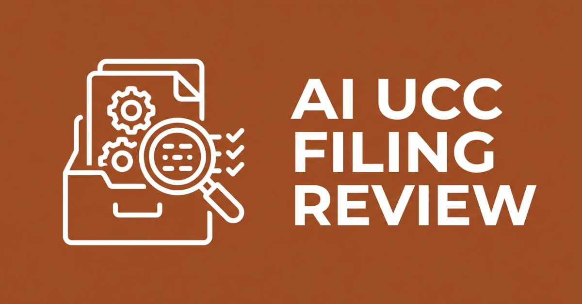 How Private Lenders Are Using AI to Cut UCC Filing Review Labor