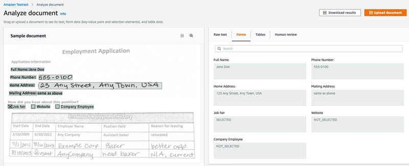 amazon extract screenshot
