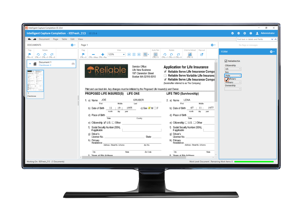 opentext screenshot