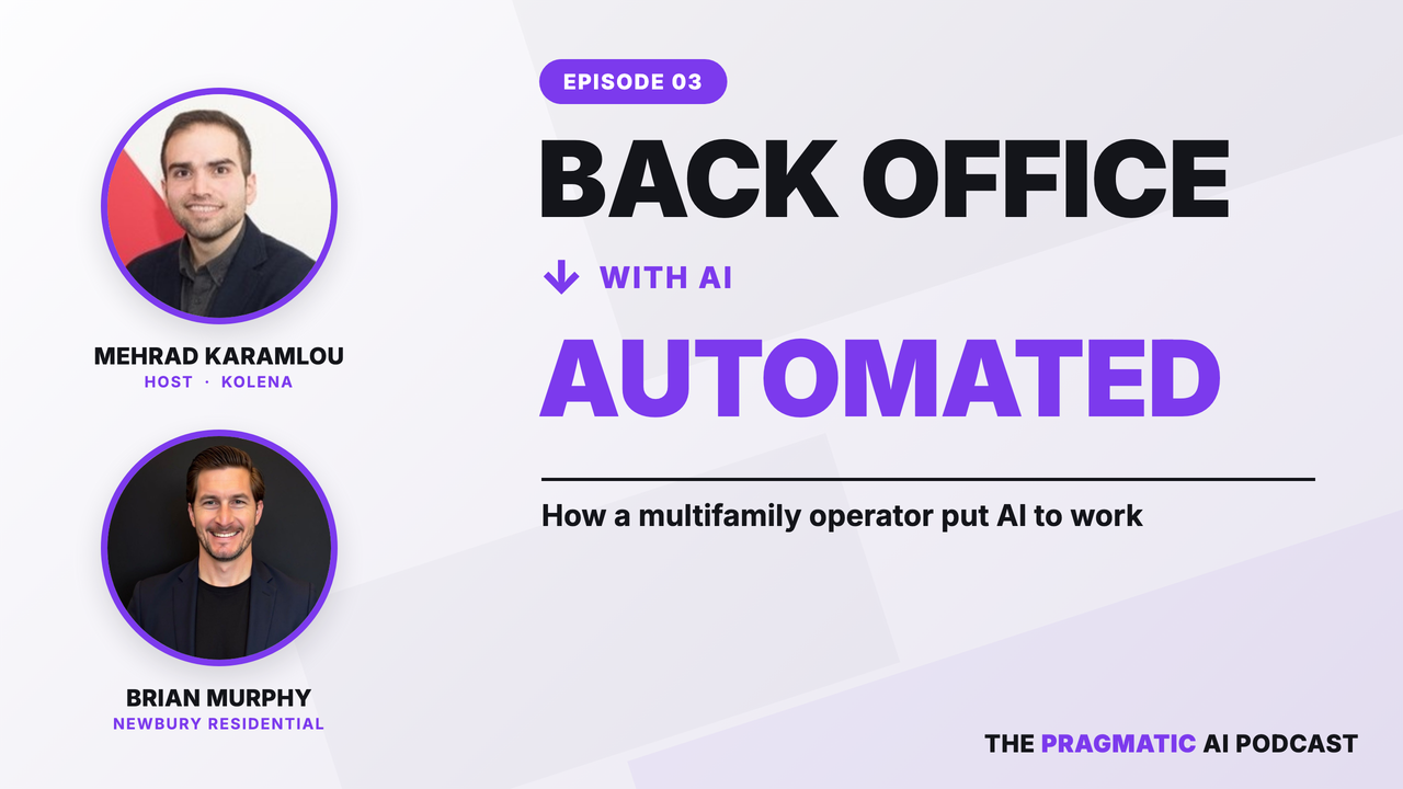Building AI Agents Across Multifamily Operations | Brian Murphy, President of Newbury Residential