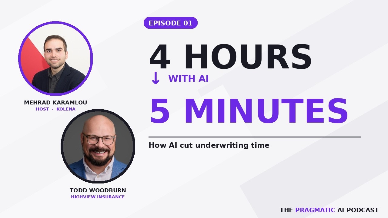 How Highview Insurance Cut Underwriting from 4 Hours to 5 Minutes with AI | Todd Woodburn